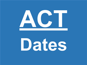 ACT Dates