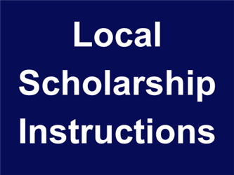 Local Scholarship Instructions 