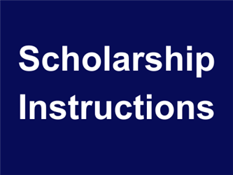 Scholarship Instructions