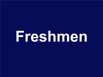 Freshman Button Graphic