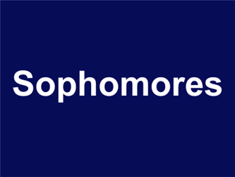 Sophomore Button Graphic